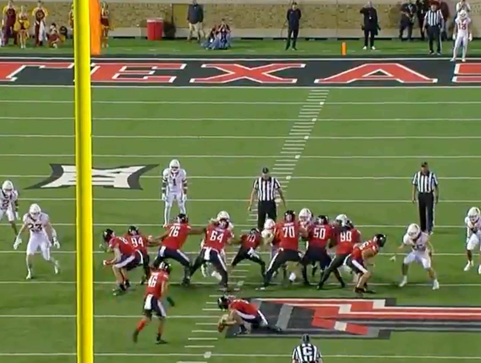 Texas Tech Wins on a SIXTYTWO YARD FIELD GOAL as Time Expires