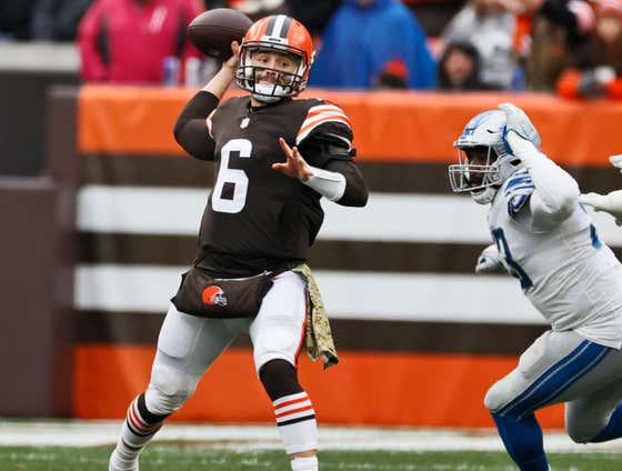 Thank God The 0-8 Lions Started A Backup QB Because The Browns Wouldn't Have Beaten Anyone Else On The Planet Today