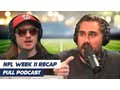 FULL VIDEO EPISODE: NFL Week 11 Recap, Fastest 2 Minutes And We Almost Break Up As A Podcast Halfway Through The Show
