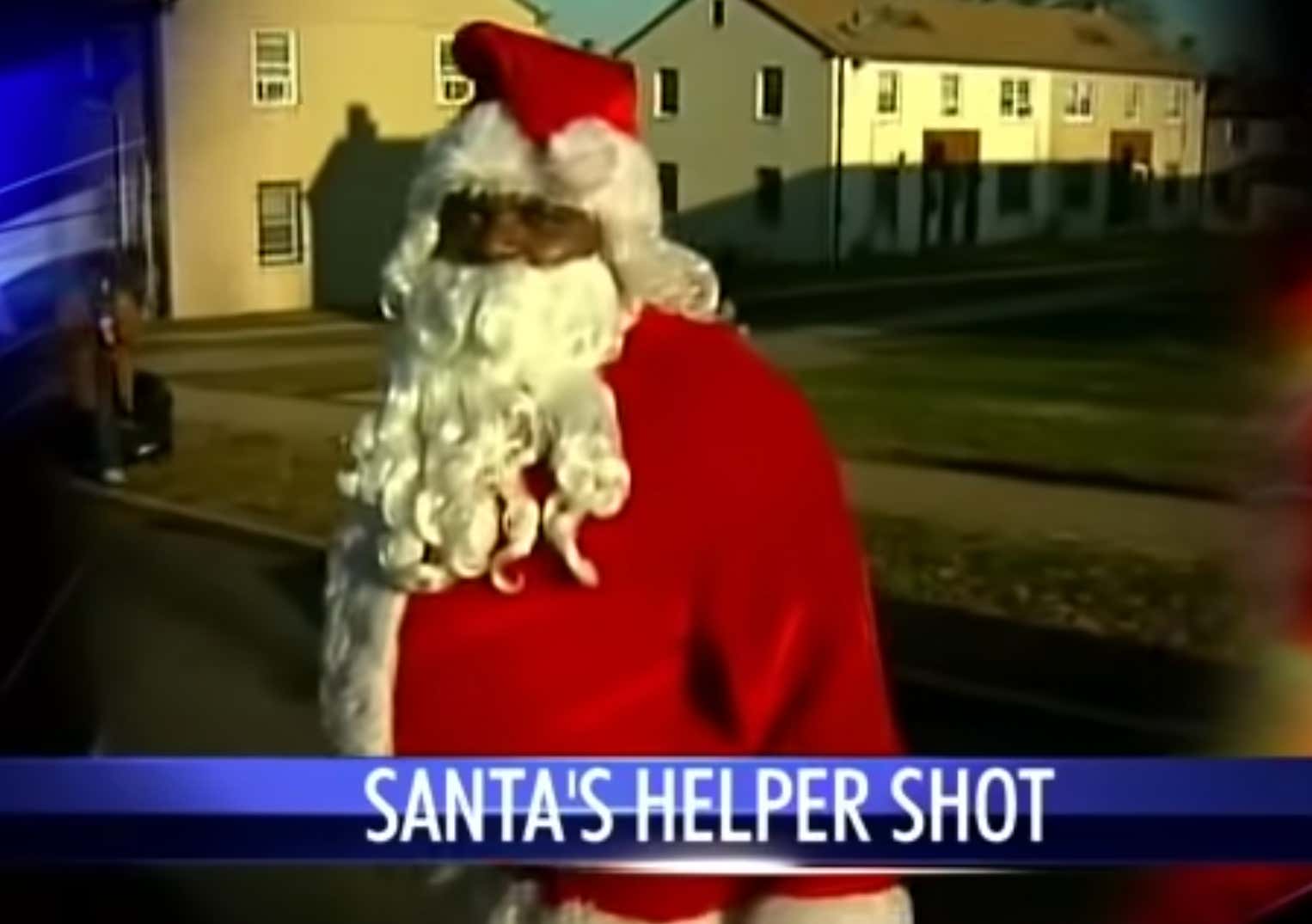 A Barstool Christmas Tradition - Santa Claus Gets Shot With A Pellet Gun