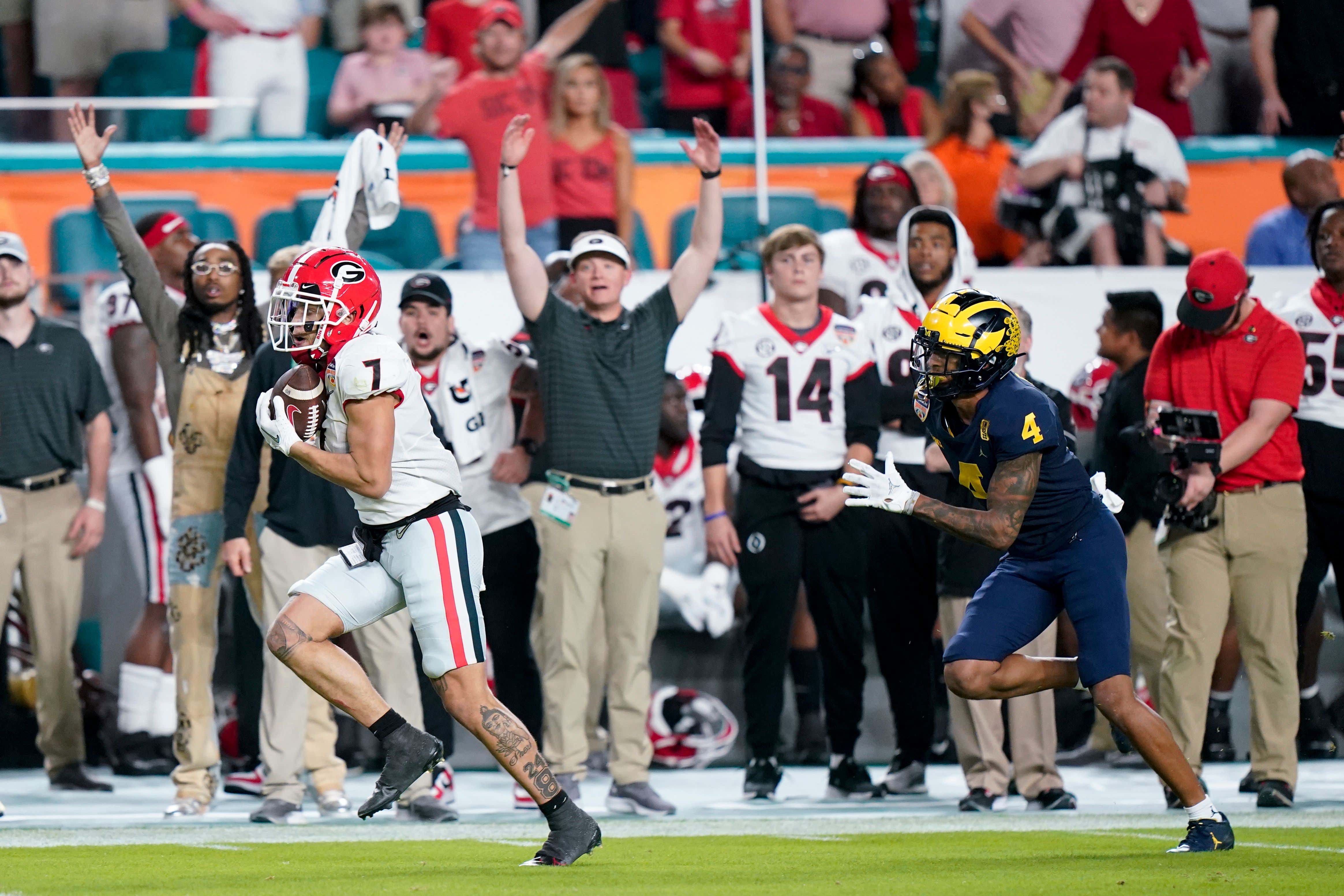 Georgia Blasts Michigan to Set Up an All-SEC Title Game