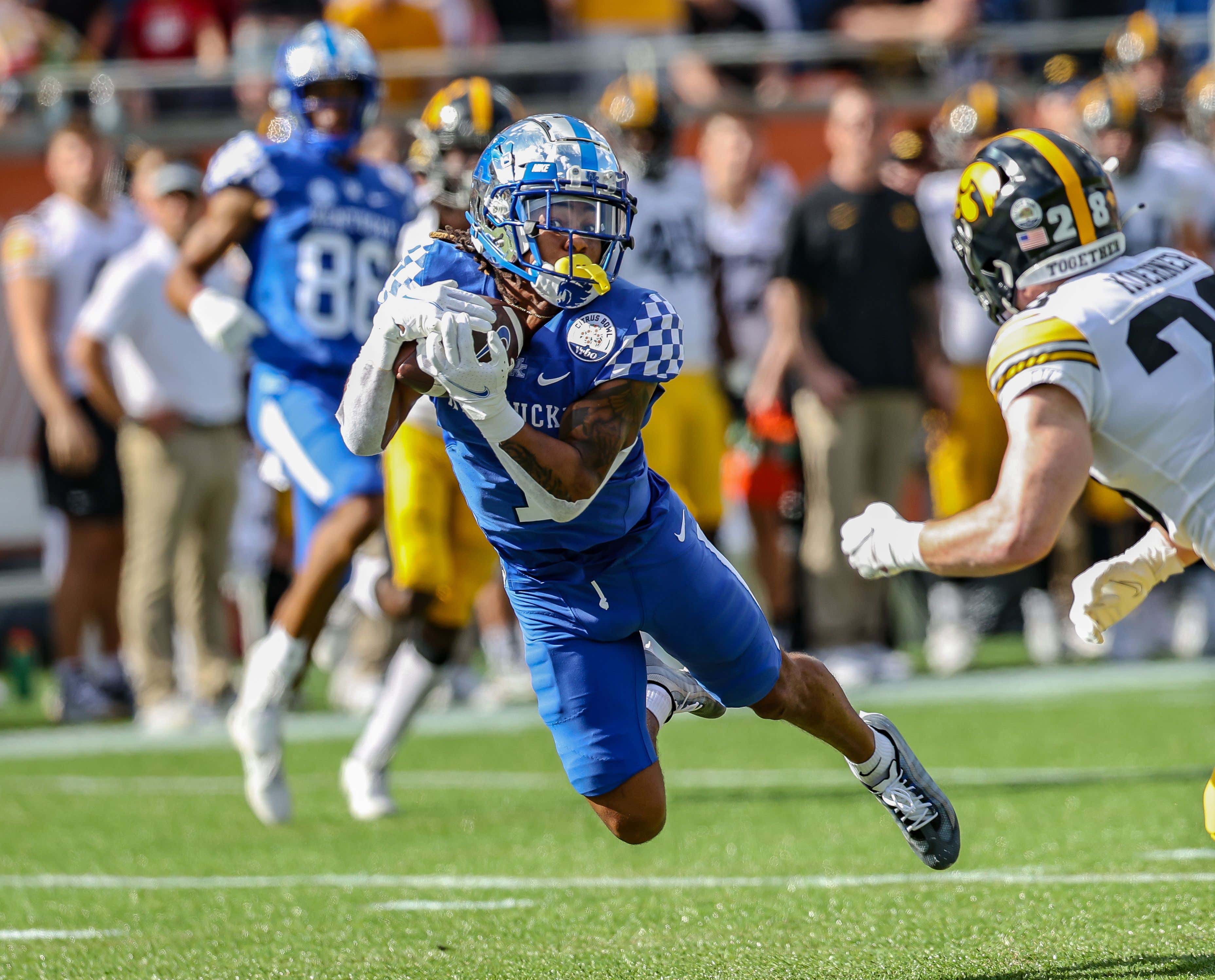 Wan'Dale Robinson Solidified Himself As A Kentucky Legend Thanks To His Ridiculous Plays To Win The Citrus Bowl