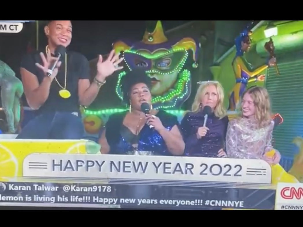 Don Lemon and Dulce Rang In The New Year By Discussing “Broke Dick” Being Out In 2022 On CNN Last Night