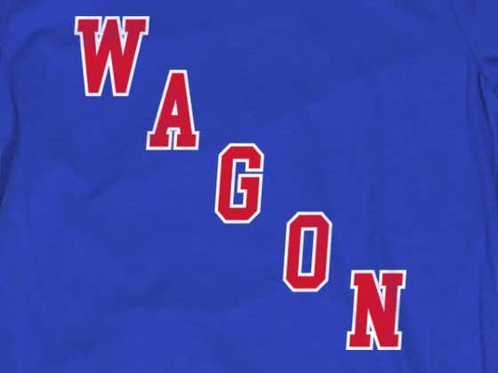 It Looks Like The New York Rangers Have Officially Reached WAGON Status