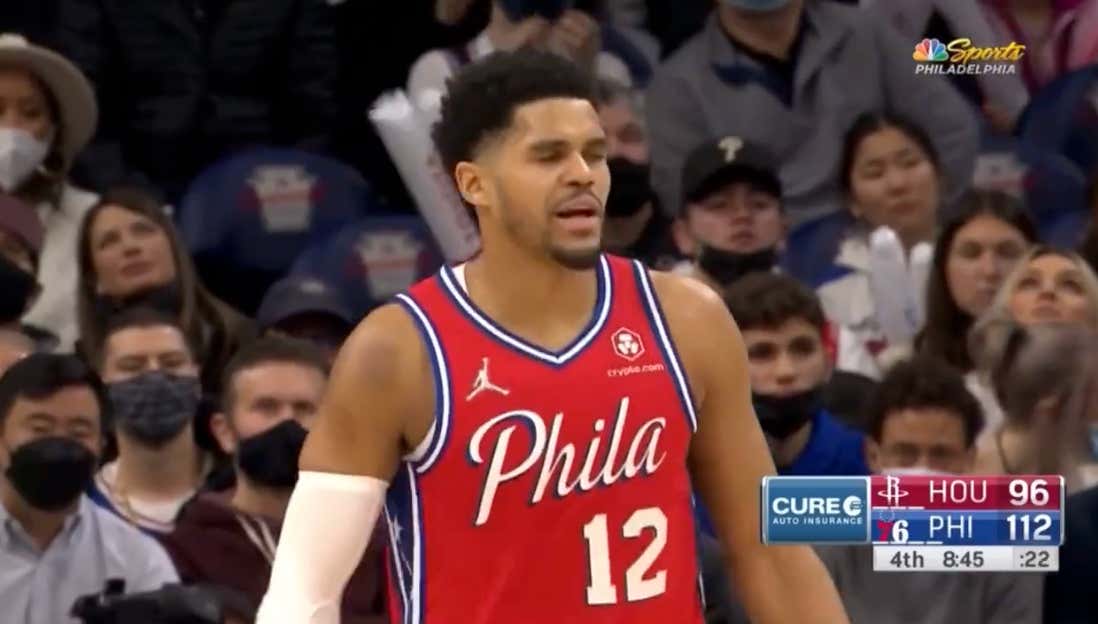 Tobias Harris Tells Sixers Fans "Don't Fucking Clap" After Making A Bucket, Which Is Totally Normal Behavior