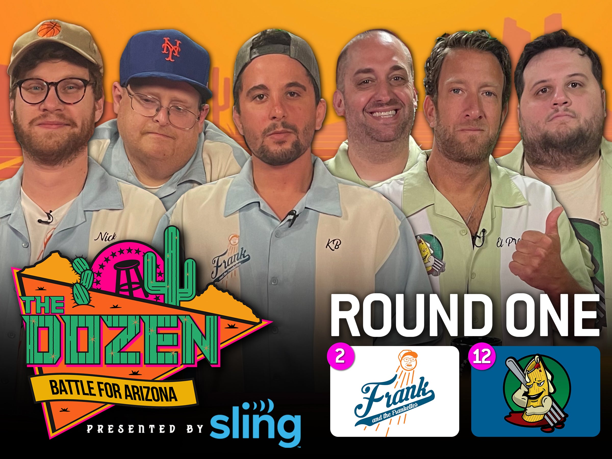 Dave Portnoy & Ziti Take On Undefeated Frankettes (The Dozen: Battle For Arizona - Round One, Match 01 pres. by Sling)