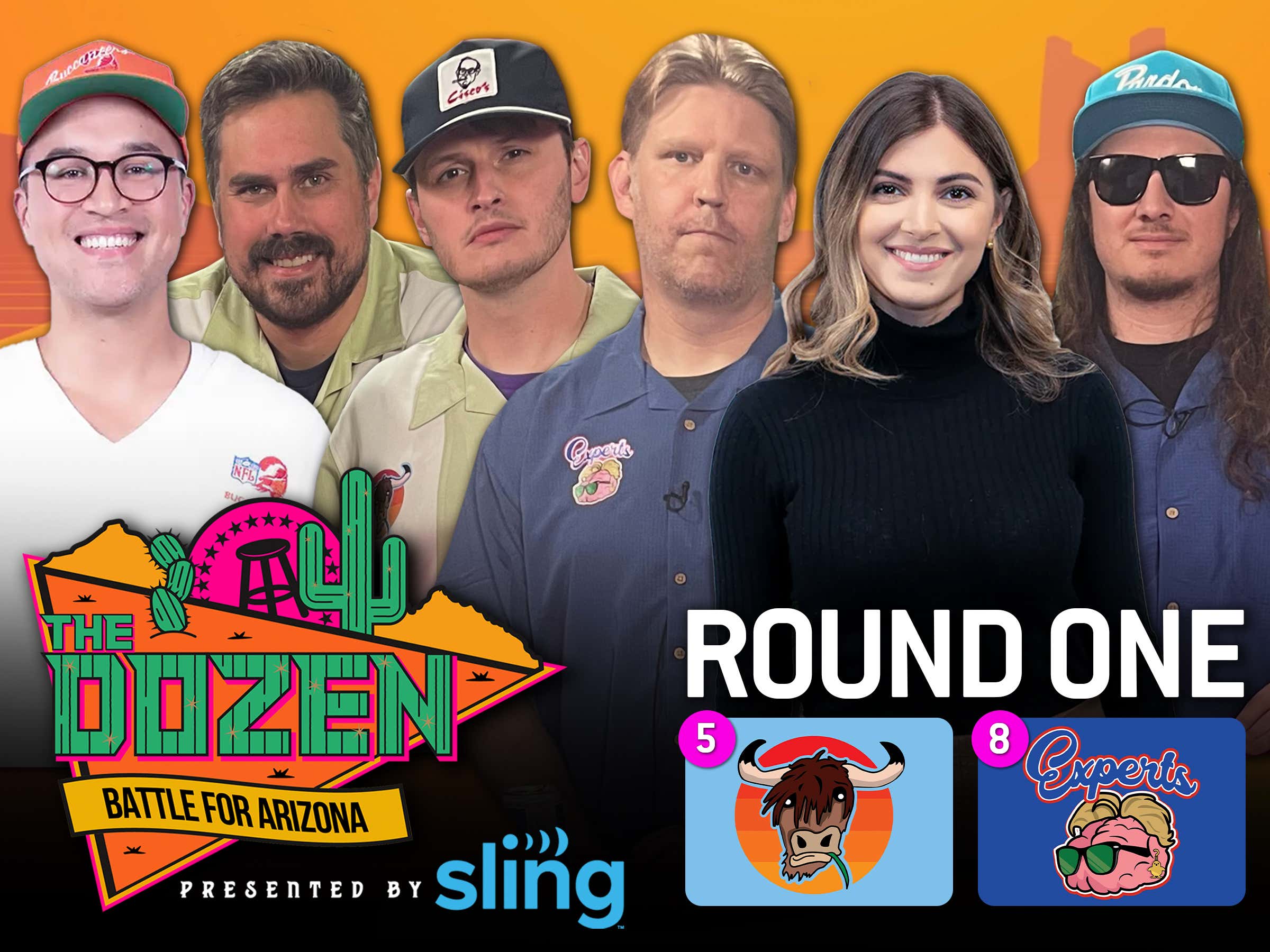 5The Yak vs. 8The Experts, The Dozen Battle For Arizona (Round 1