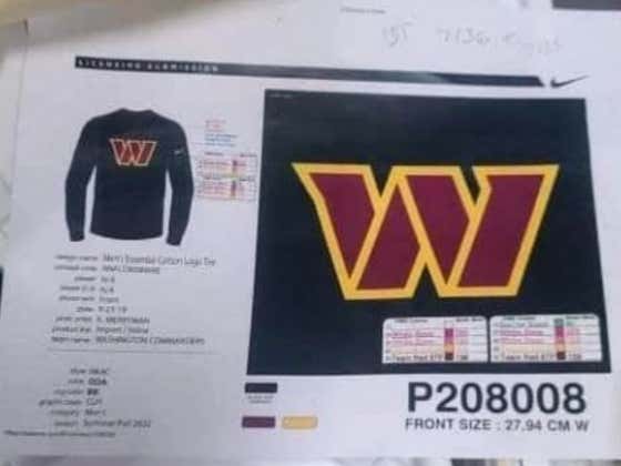 We Have Some "Washington Commanders" Logo Leaks And It's Very Possible That's The New Name