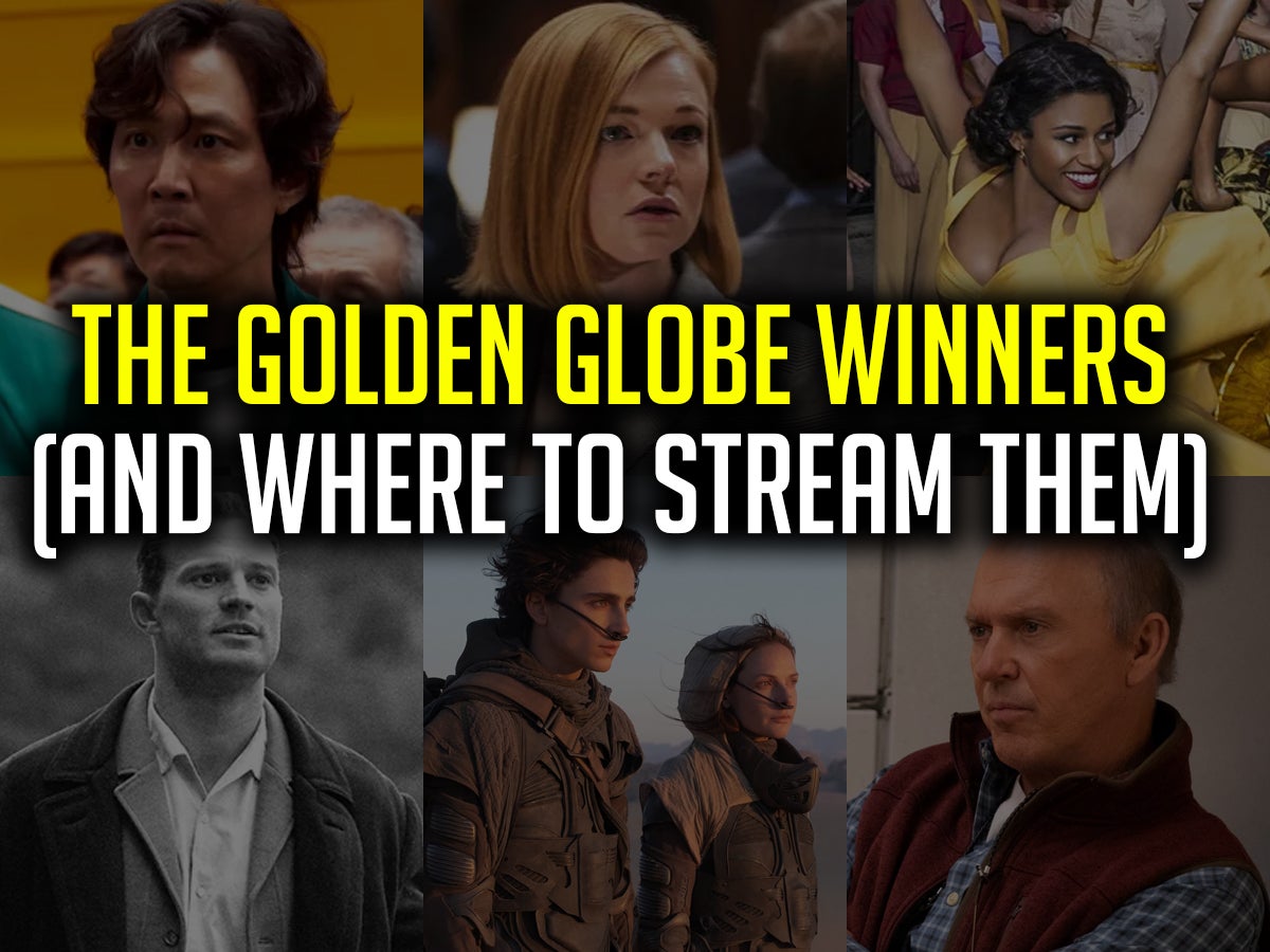 The Golden Globe Winners And Where To Stream Them