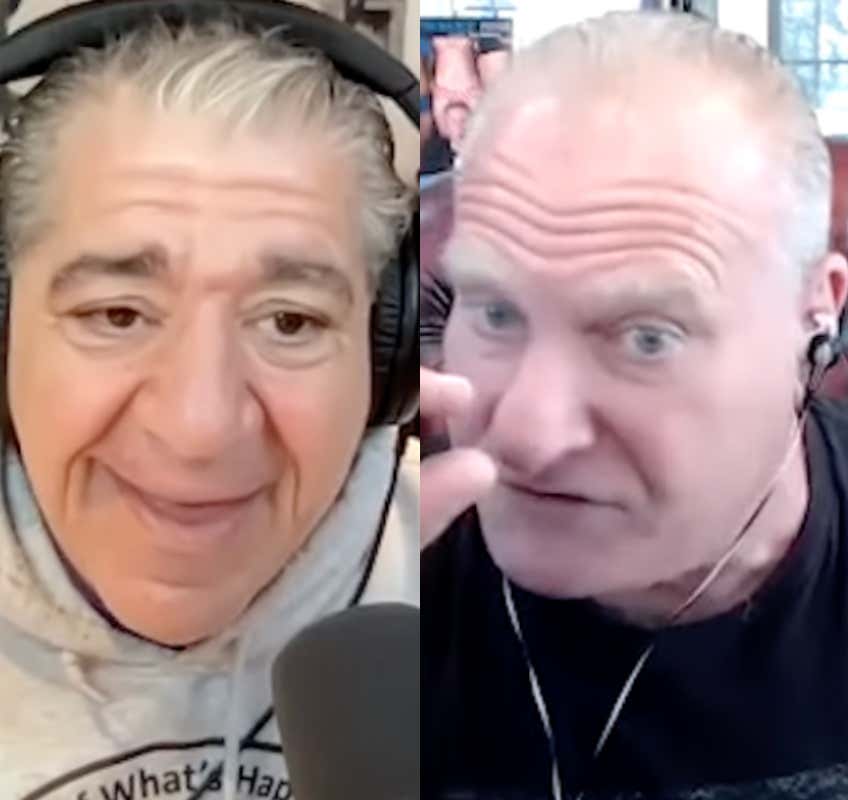 Awesome Video Of Joey Diaz Telling Stu Feiner The Reason He Was Successful In Comedy Is Because Of Him