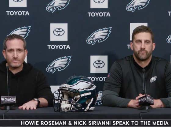 Philadelphia Eagles Front Office Press Conferences Are Filled With So Much Bullshit It's Borderline Comical
