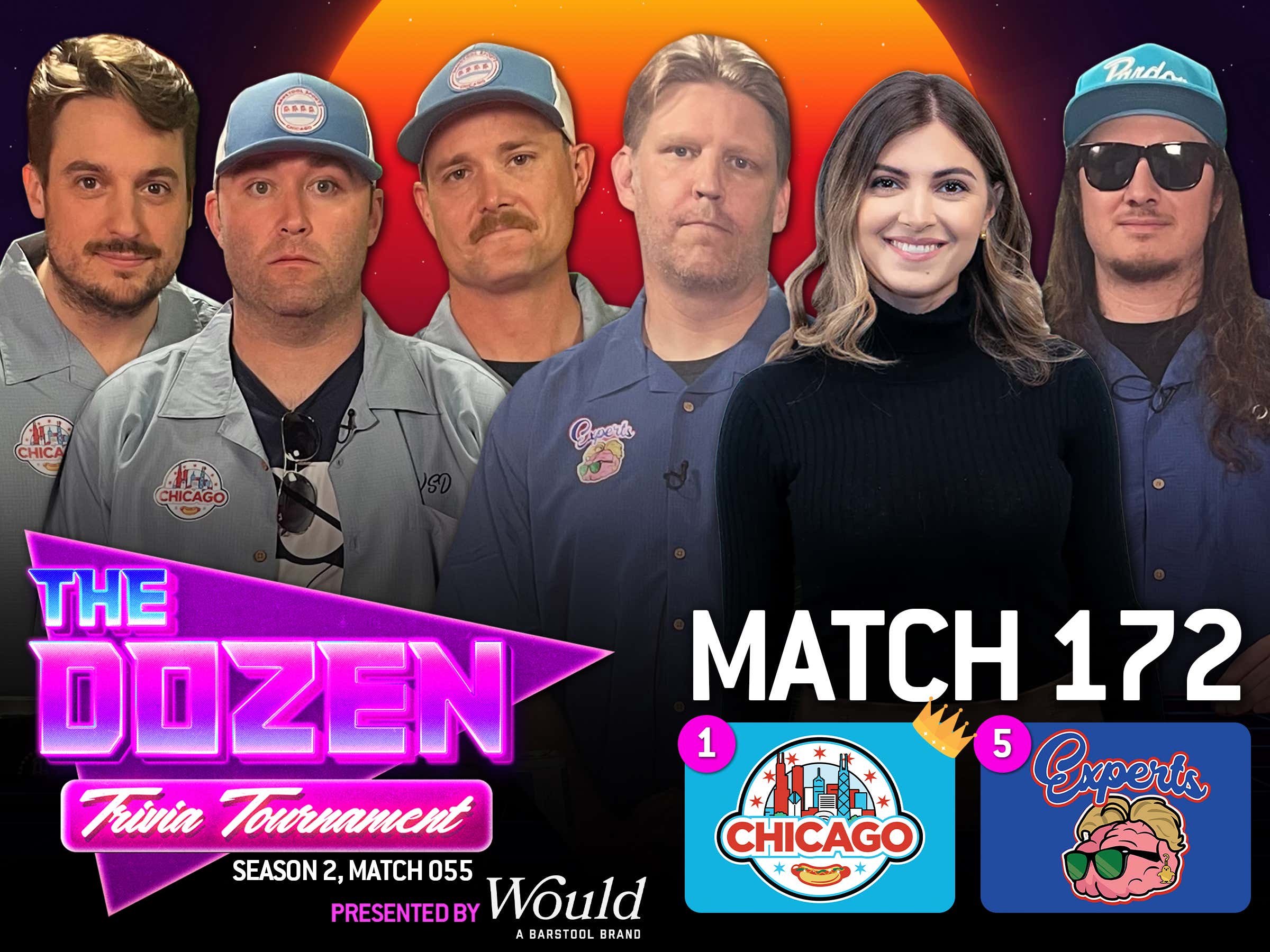 1Chicago vs. 5The Experts, Battle For The Crown V (The Dozen Trivia