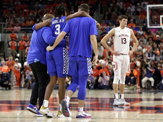 If Auburn Had Any Integrity Has A Program They'd Come To Rupp Arena And Play Kentucky At Full Strength After Today