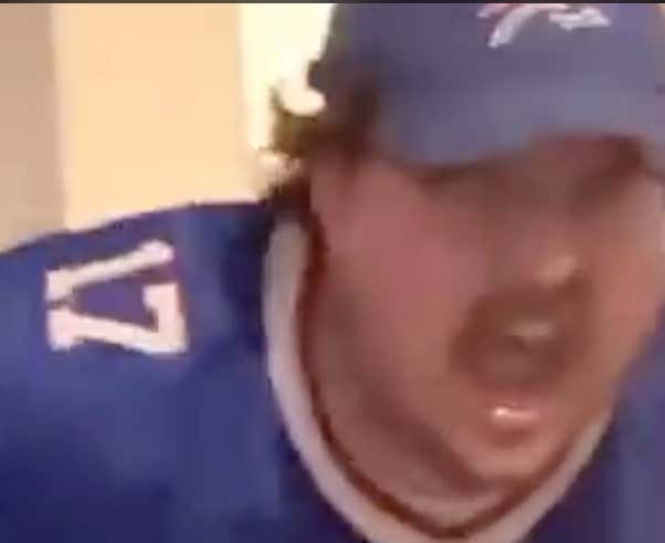 We Have Our First Bills Fan Reaction Video From Tonight's Chiefs Game And It Is Just As Heartbreaking As You'd Expect
