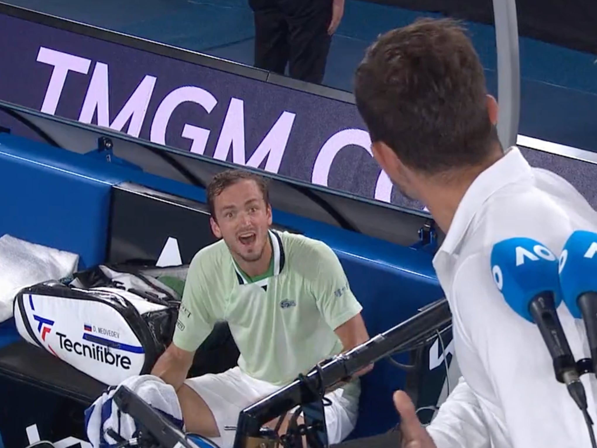 Tennis Star Daniil Medvedev Lost His Mind And Went On An Epic Rant Calling An Umpire a "Small Cat" Which Might Be The New Best Insult In The World