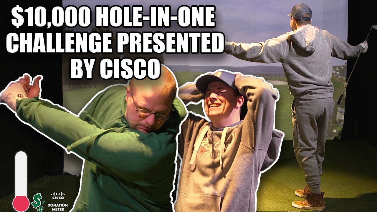 Frankie And I Took On The Hole-In-One for Charity Presented by Cisco