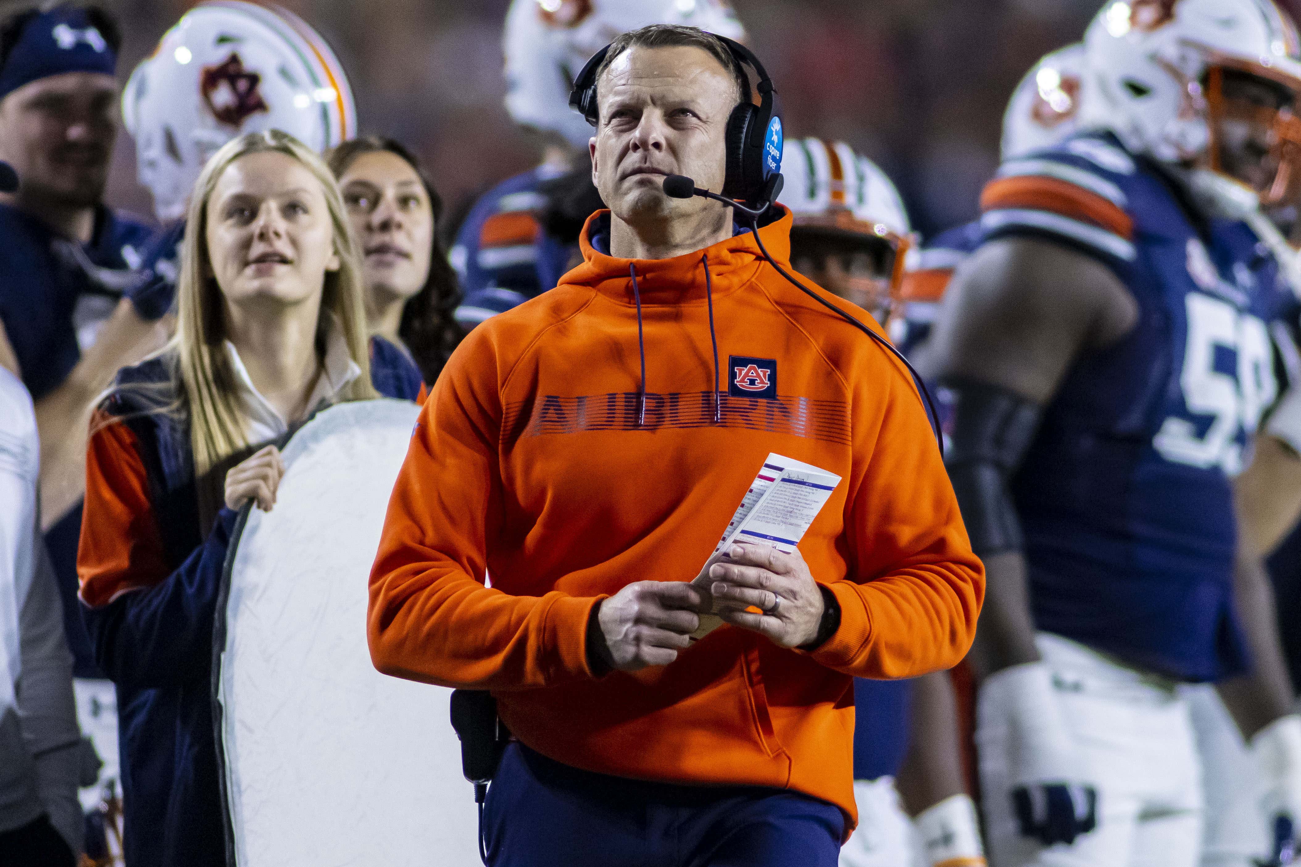 After Very Publicly Trying to Fire Him, Auburn Is Announcing It's Keeping Bryan Harsin