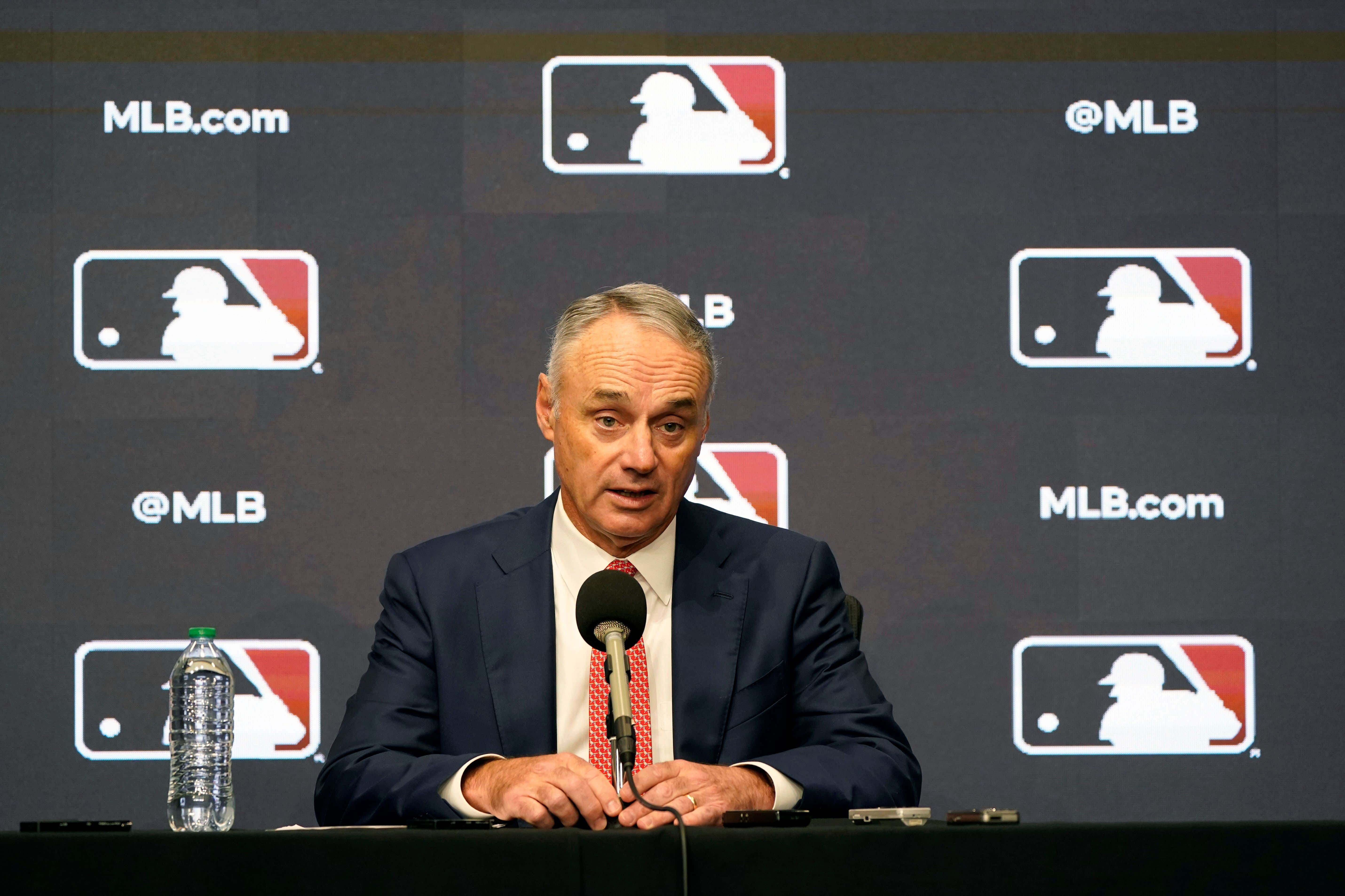 Rob Manclown Should Be Embarrassed For Calling On The Federal Government To Solve MLB's Problems