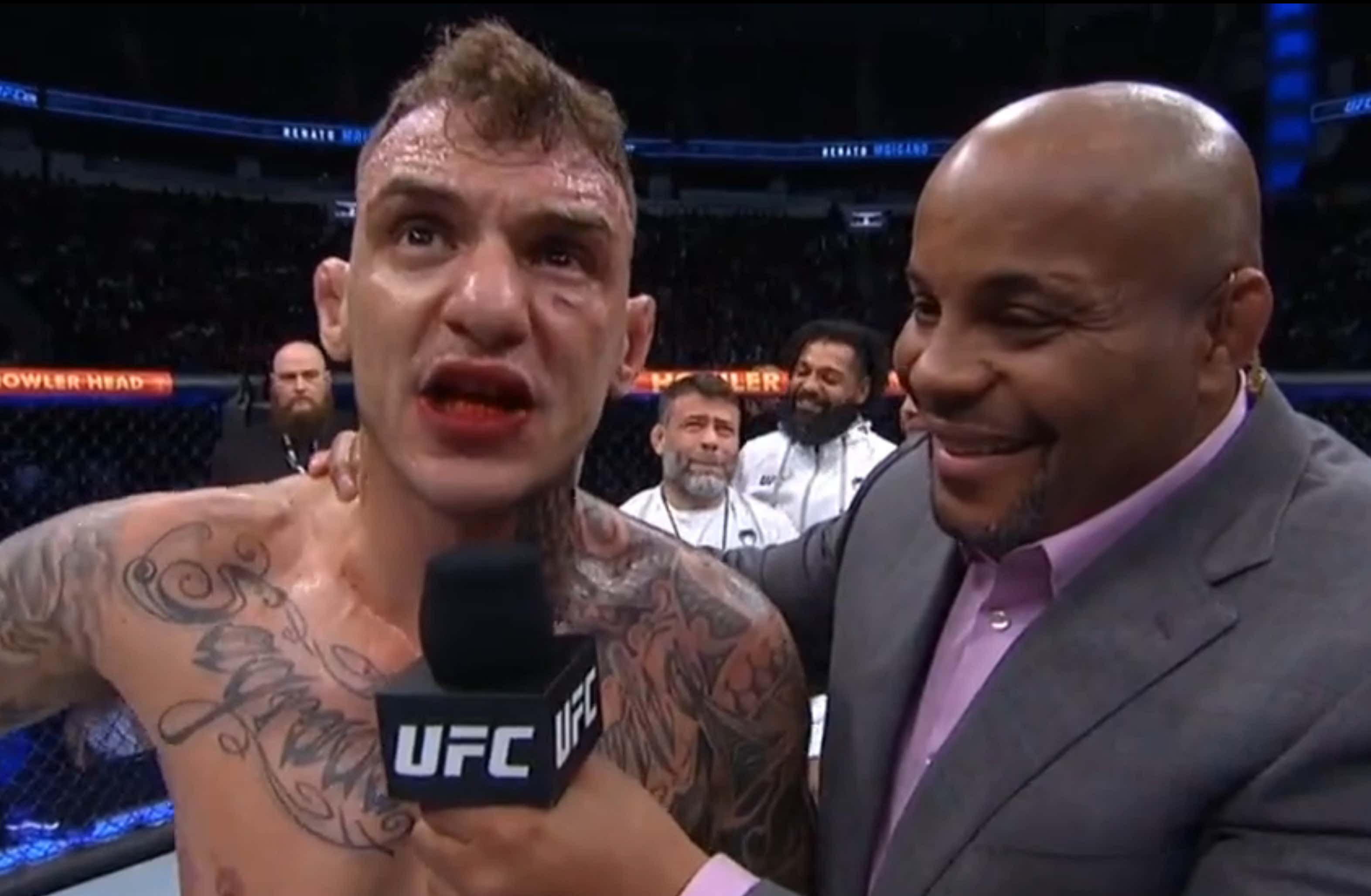 Renato Moicano Submits Alexander Hernandez And Cuts A Promo For The Ages