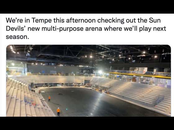 The Coyotes Playing In A 5,000 Person Arena On The ASU Campus Will Be Good For Hockey