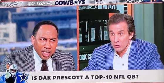 We Had Our First Weekly Stephen A. Smith Vs. Chris "Mad Dog" Russo Showdown On First Take And It Went EXACTLY Like Everyone Thought It Would