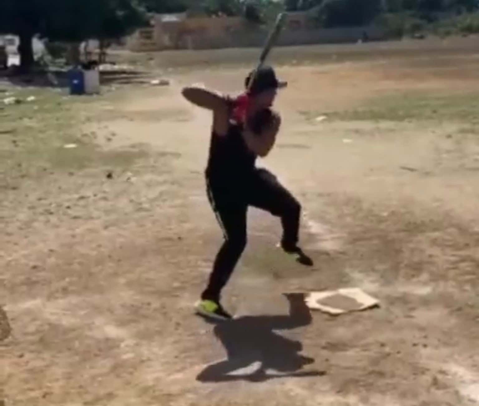 Wander Franco Hitting Tanks At This Beat Up Dirt Field Is Bad News For The Rest Of Baseball