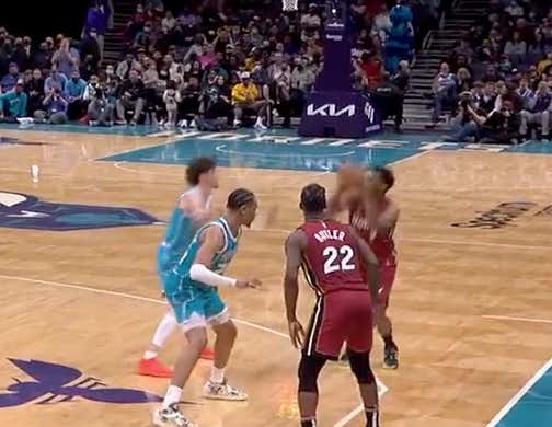 Last Night The Charlotte Hornets Were Hit With As Brutal A Screw Job As You'll Ever See