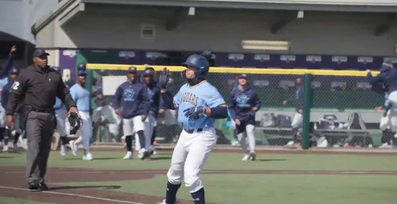 We’ve Already Got A Savage NCAA Baseball Walk-Off Celebration With A Player Waving Directly Into The Opposing Dugout’s Faces.