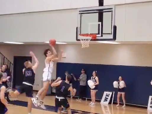We Have A New Entry For The Coolest Way To Win A Basketball Game: The Full Court Alley-Oop Layup That's 100% On Purpose
