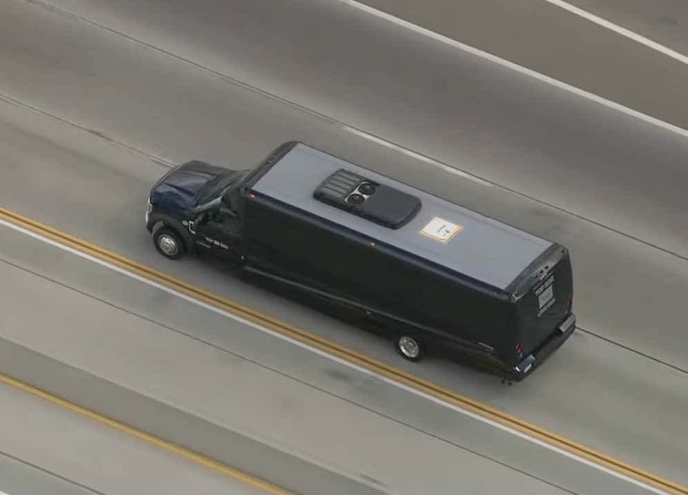 We Had A Wild Police Chase In LA Involving A Party Bus With A Twist Ending