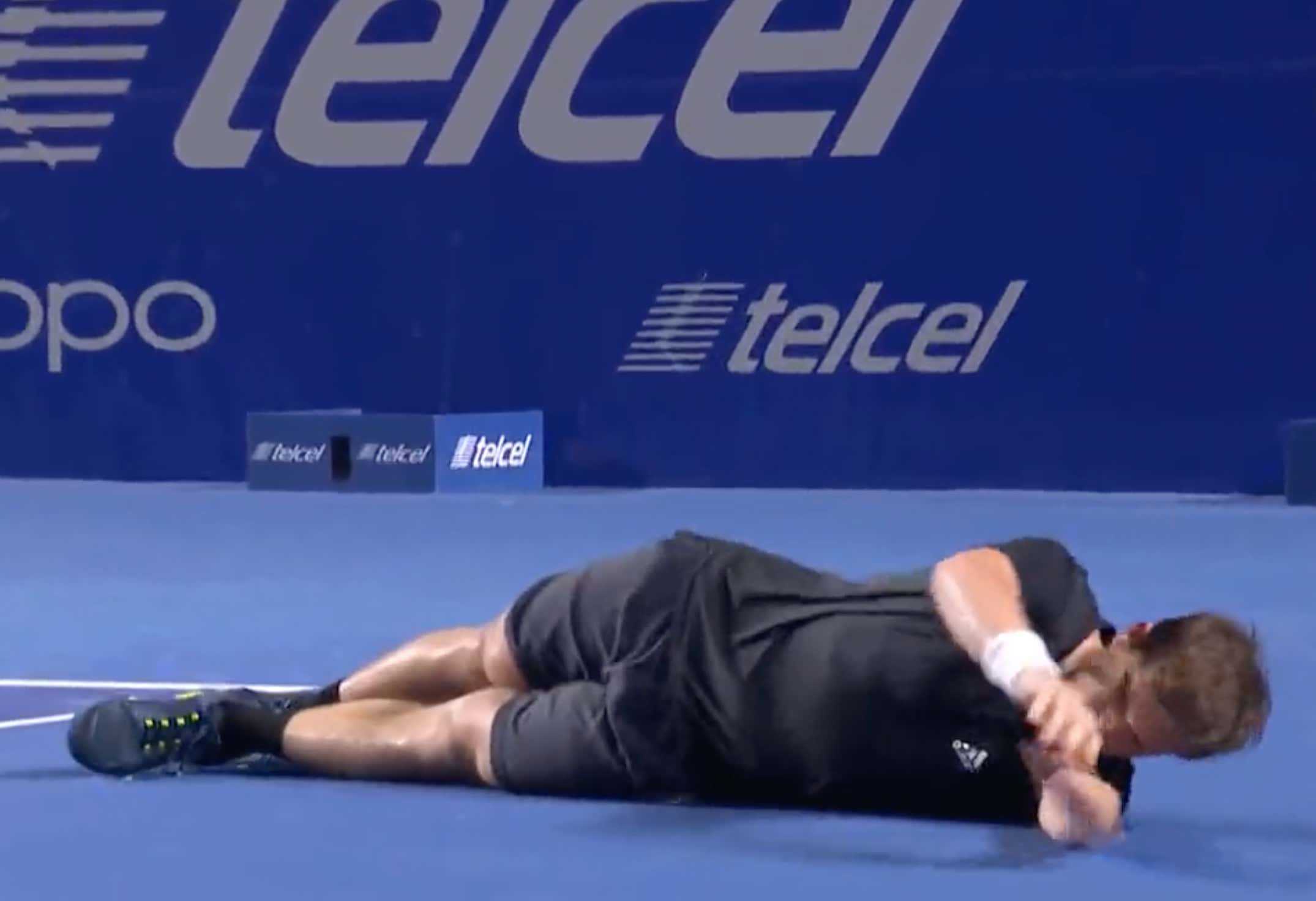 Tennis Player Stefan Kozlov's Path To Victory On Monday: Stranded In the Ocean For 20 Minutes, Finding Out He Was Playing Right Before The Match Started, And Cramping So Bad That He Couldn't Stand