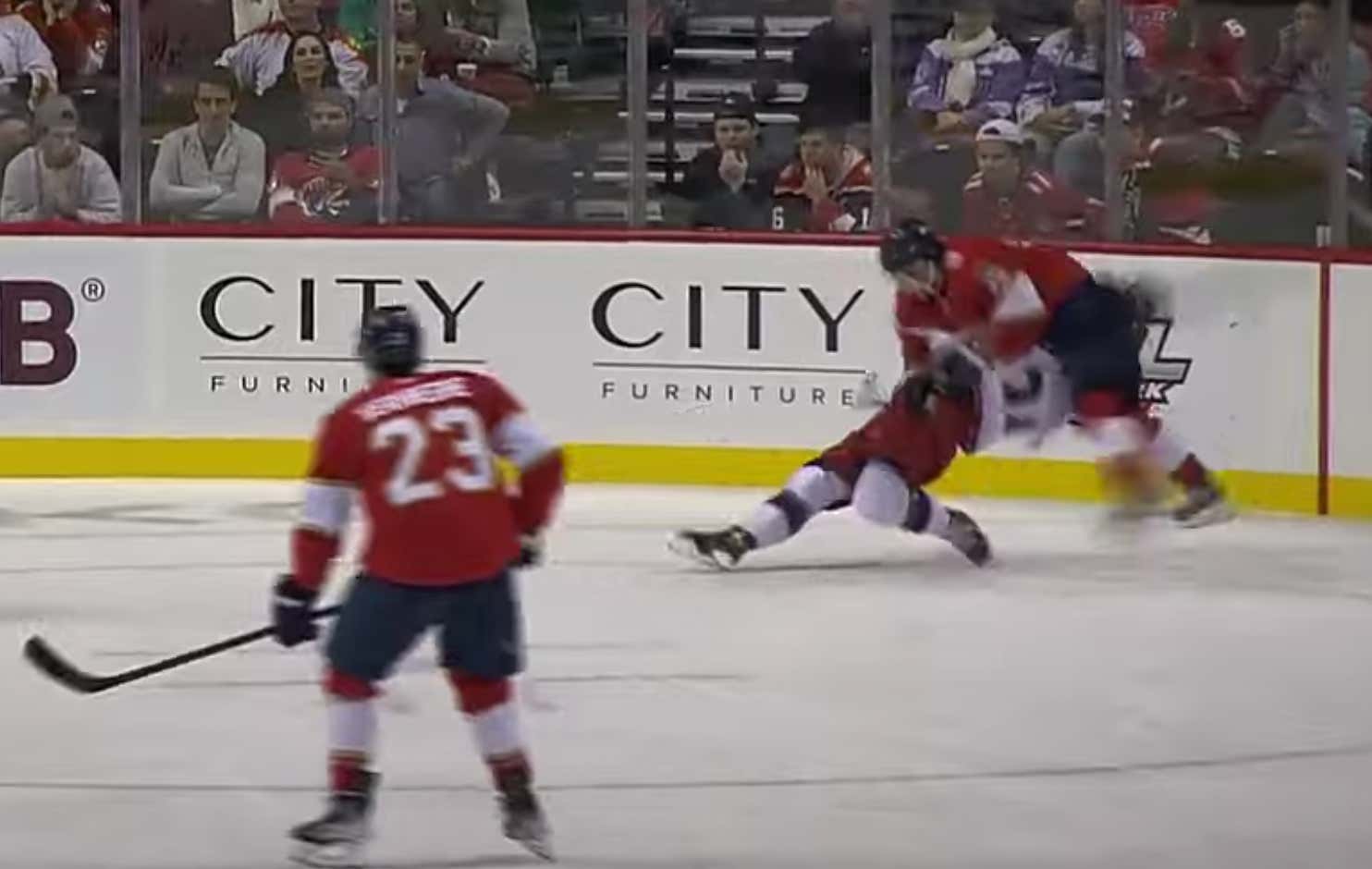 Florida Panthers' Sam Bennett Might Need To Lay Low For A Little After This Murderous Hit