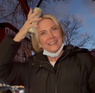 Kontent Kim Spent Her Weekend Ripping Beer Tweets All Over The Streets Of New York City