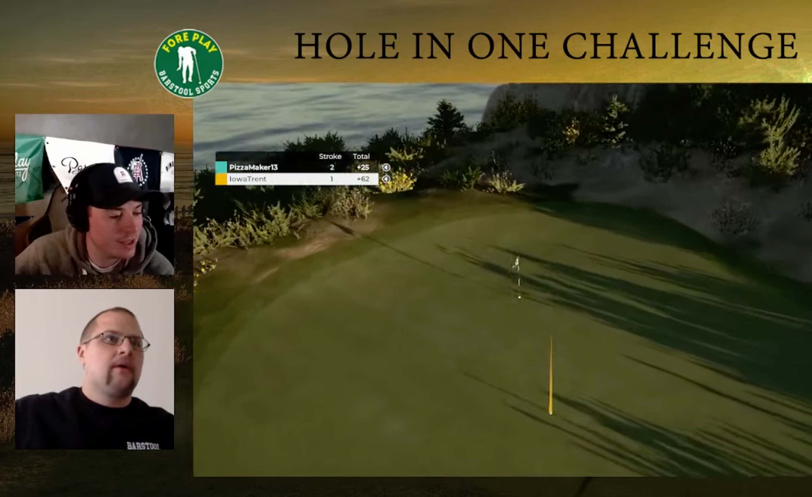 Trent and I Are Raising Money For The First Tee By Streaming PGA 2K21 Until We Get A Hole In One