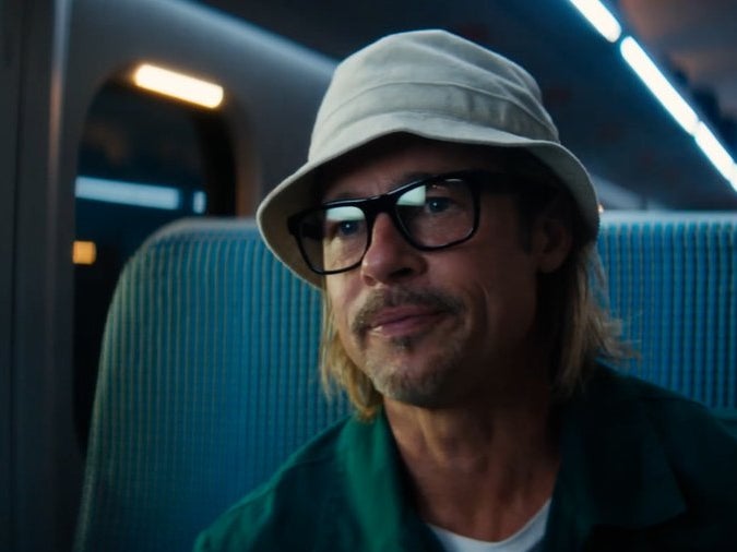 The First Trailer For Brad Pitt's Assassin Movie 'Bullet Train' Is AWESOME