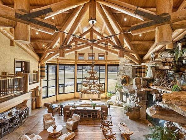 If You've Ever Wanted To Live Inside A Bass Pro Shop, Tony Stewart's $30 Million Home Just Hit The Market
