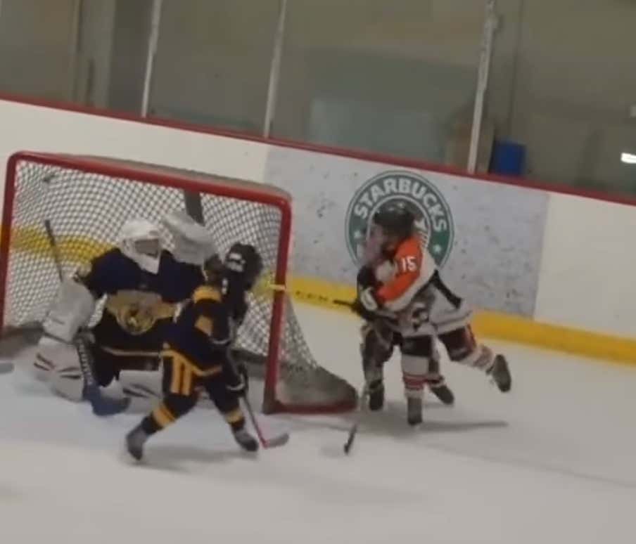 Hockey Goalies Are Going To Become Extinct If We Have 10-Year-Olds Pulling Off Reverse Michigans