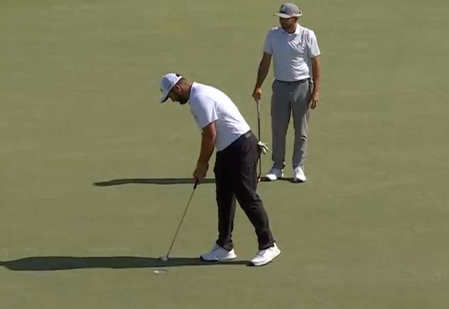 Jon Rahm Is One Of Us, Misses A 10 Inch Tap In