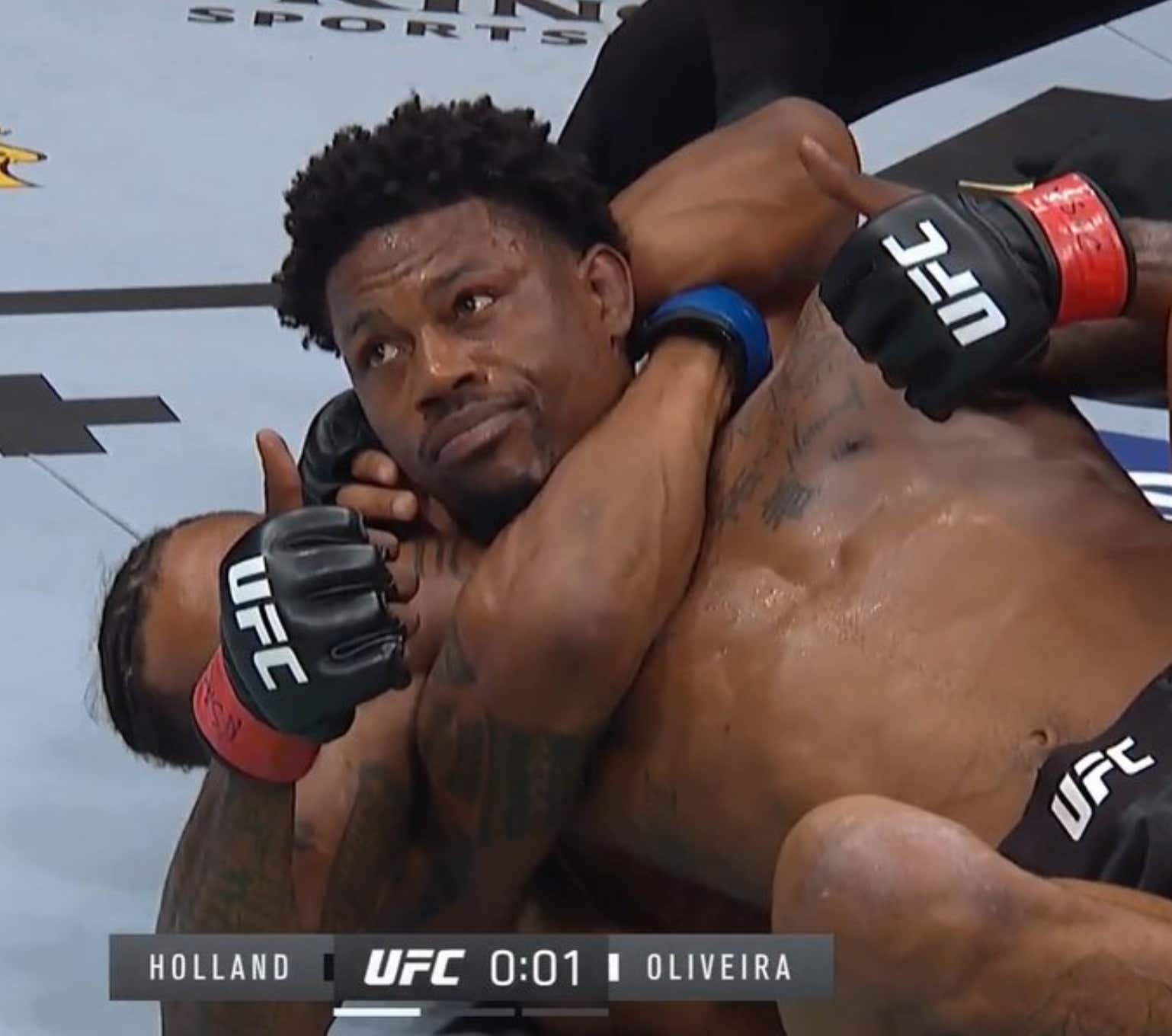 Kevin Holland Was, In Fact, Fine