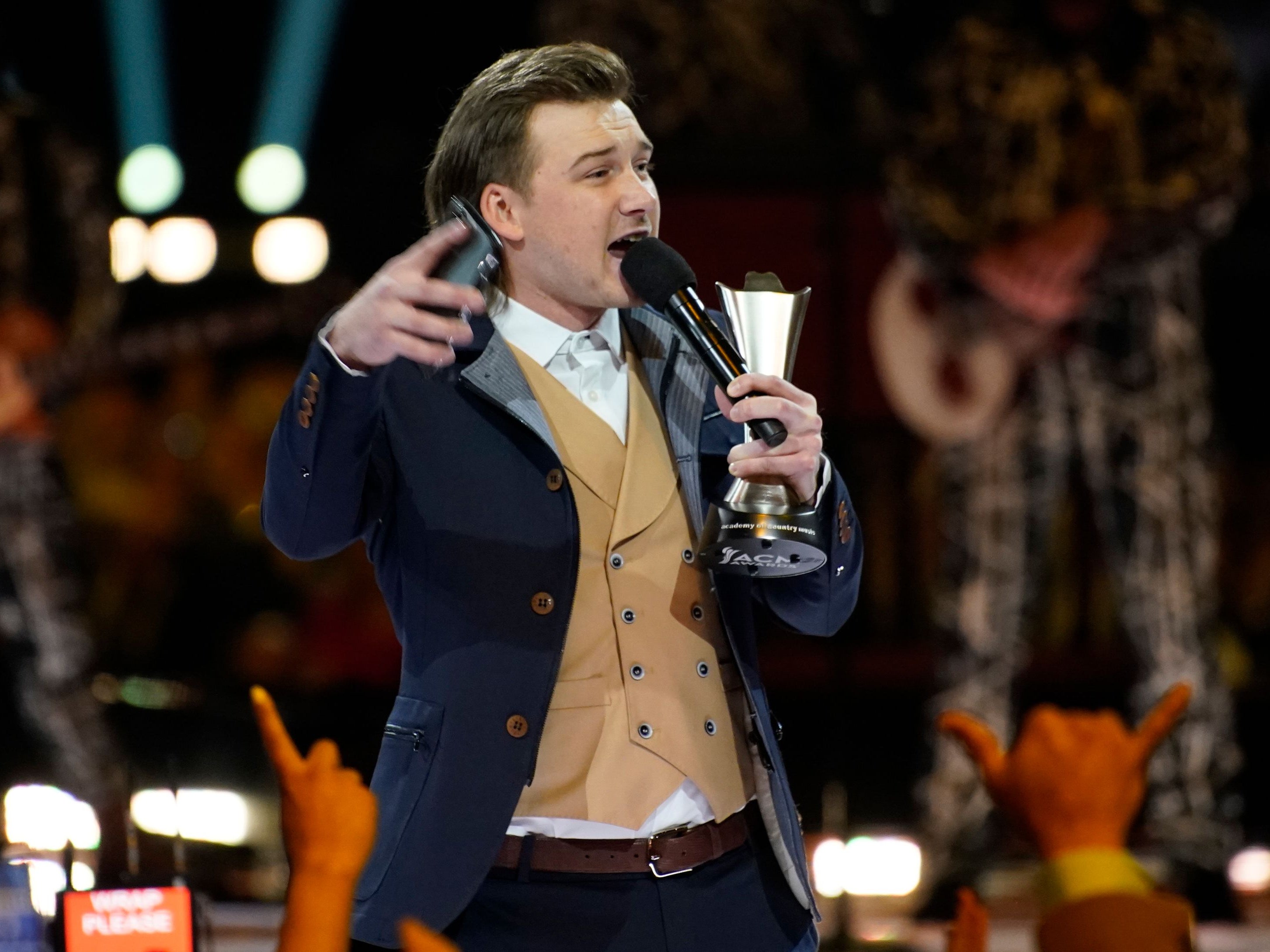 Morgan Wallen Took Home Album Of The Year At Last Night's ACM Awards