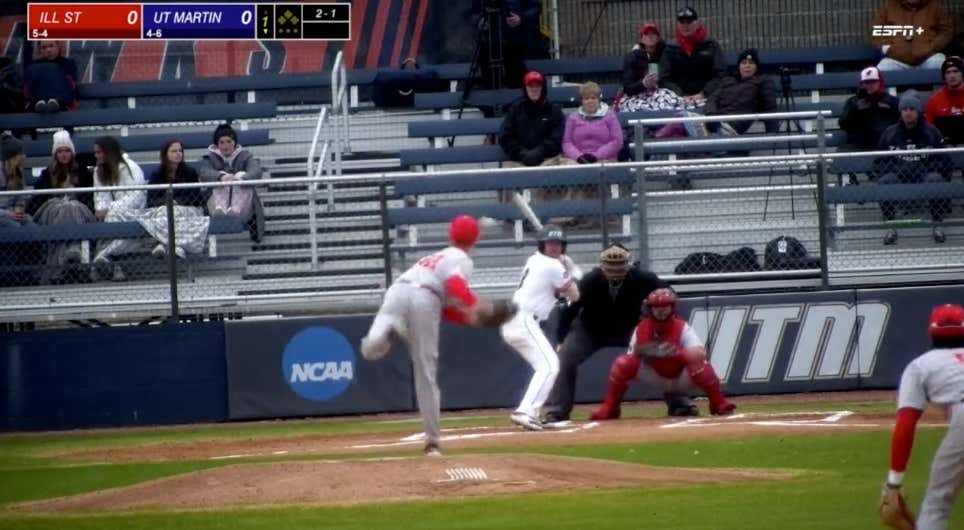 Illinois State Pitcher Trey Krause Beat Cancer, Made His First NCAA Start And Struck Out The First Batter He Faced