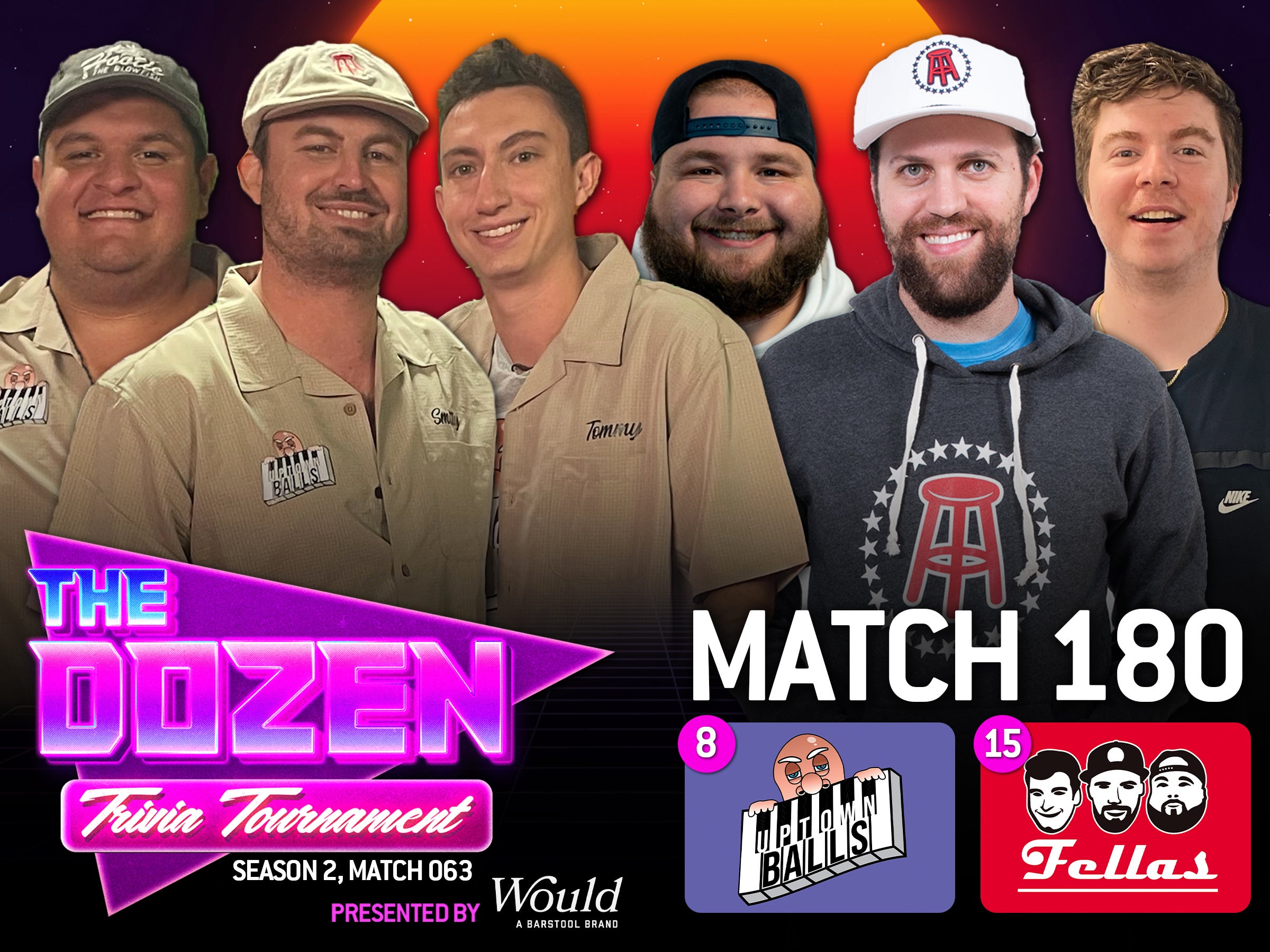 Most Chaotic Trivia Team Returns, Will They Blow Another Match? (The Dozen pres. by Would, Match 180)