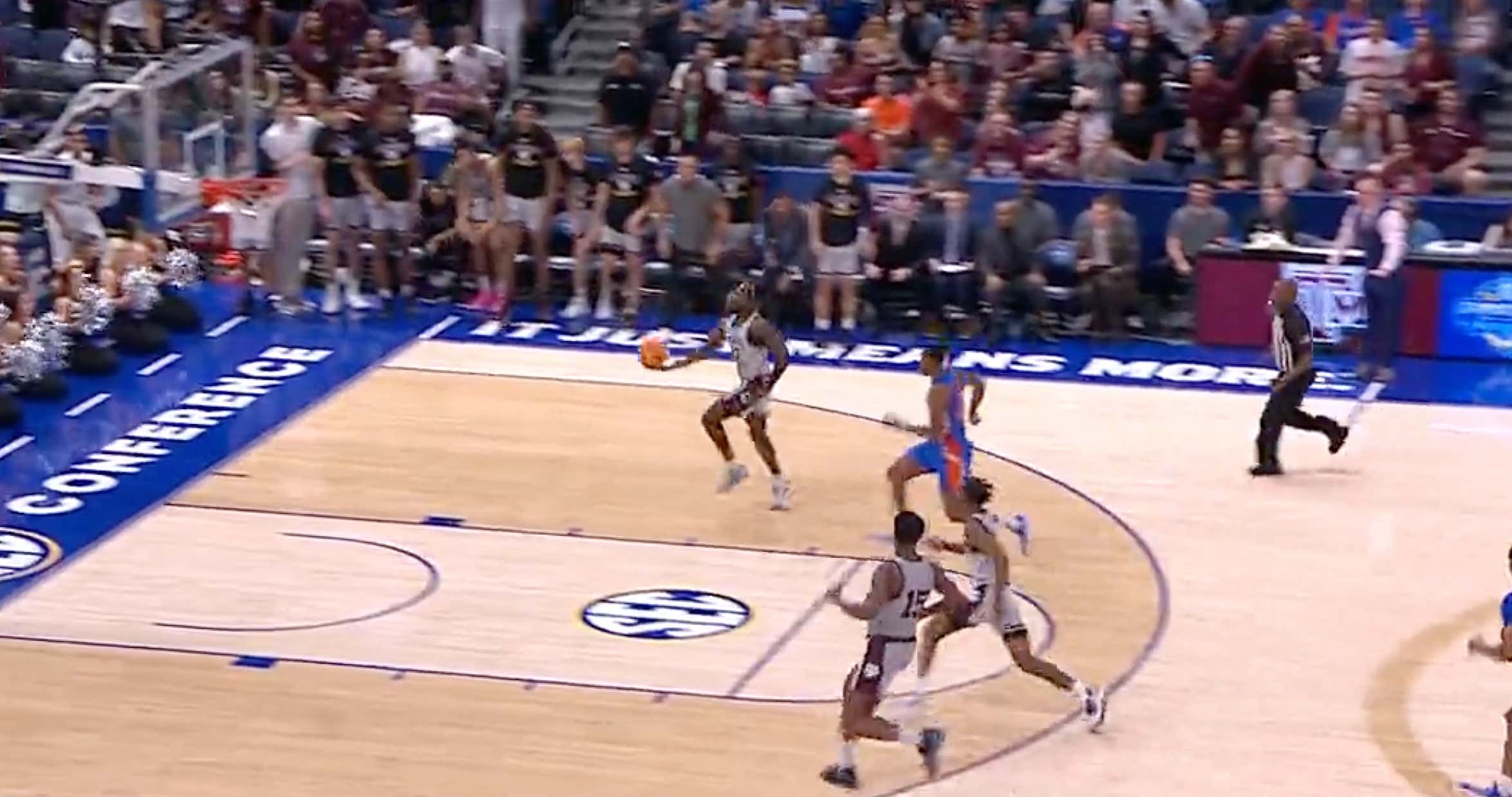 Texas A&M May Already Have the Play of March and It's Only Thursday of Championship Week