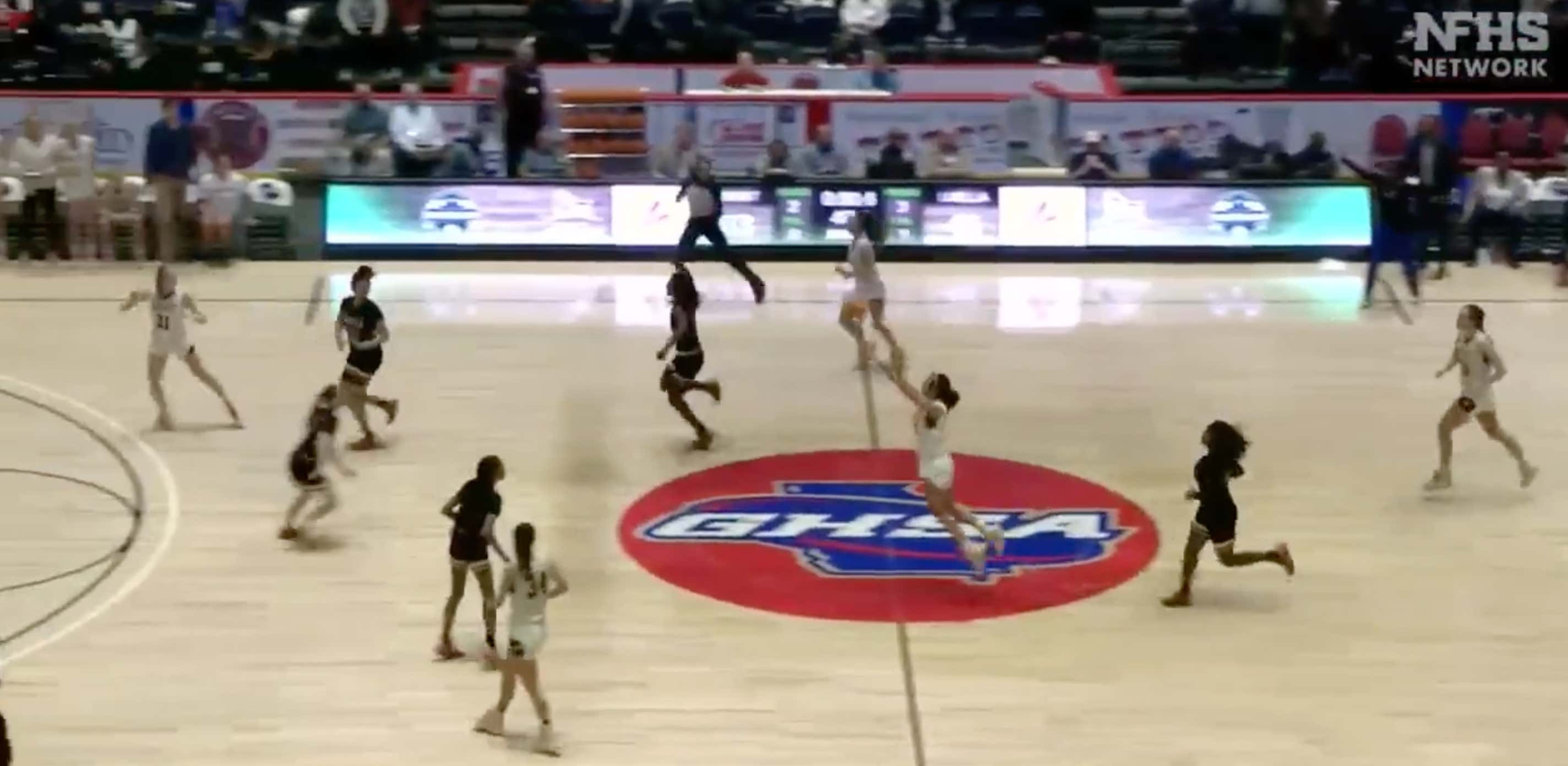 A Georgia High School Basketball Player Hit TWO Buzzer Beaters in the Same Game to Win the State Championship