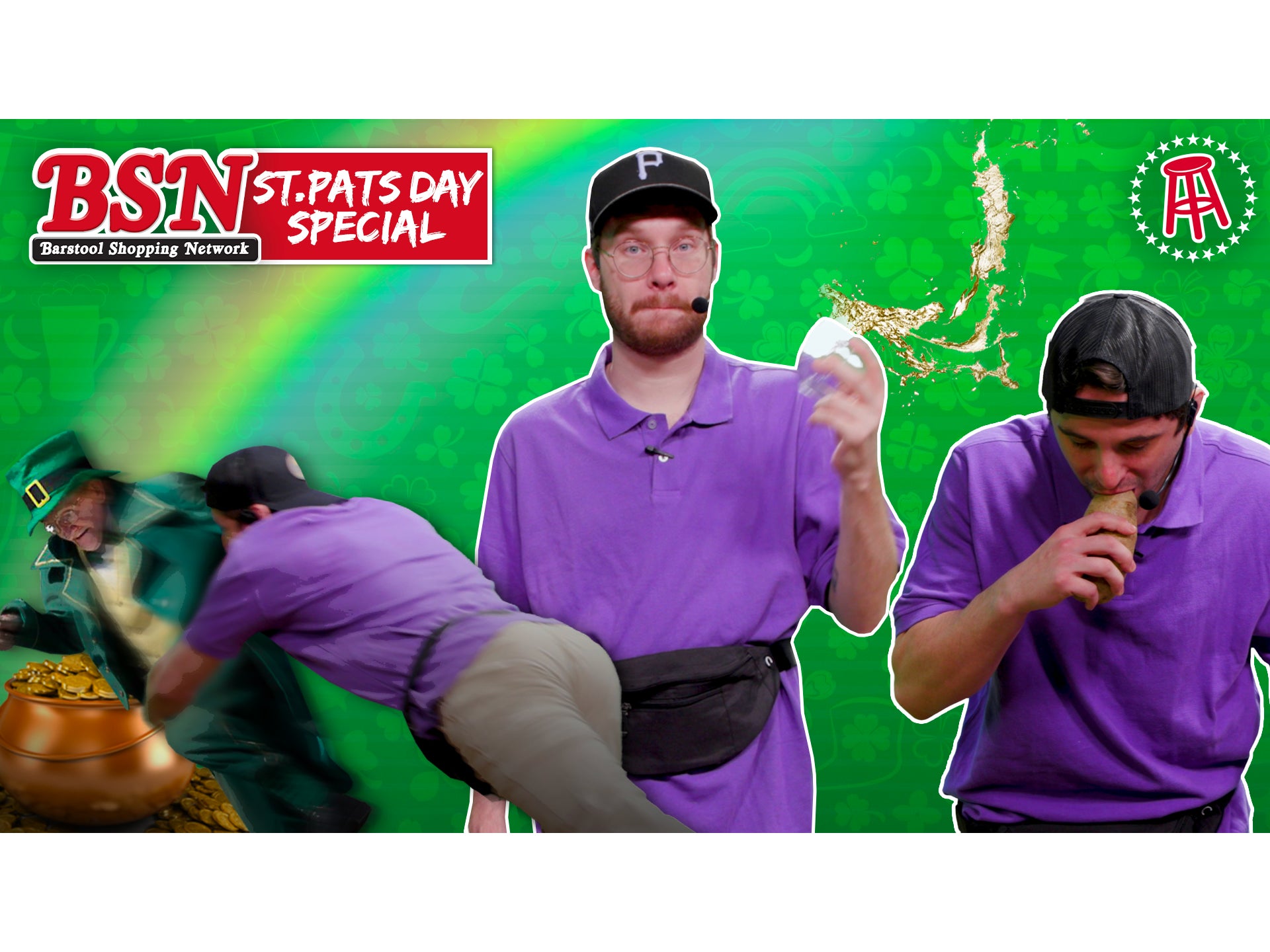 The Barstool Shopping Network - St. Patrick's Day Special