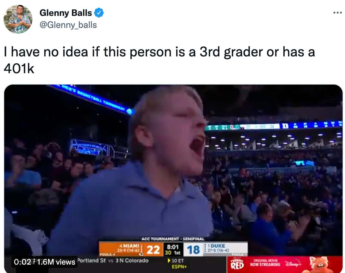 I Have No Idea Whether This Person Is A 3rd Grader Or Has A 401K