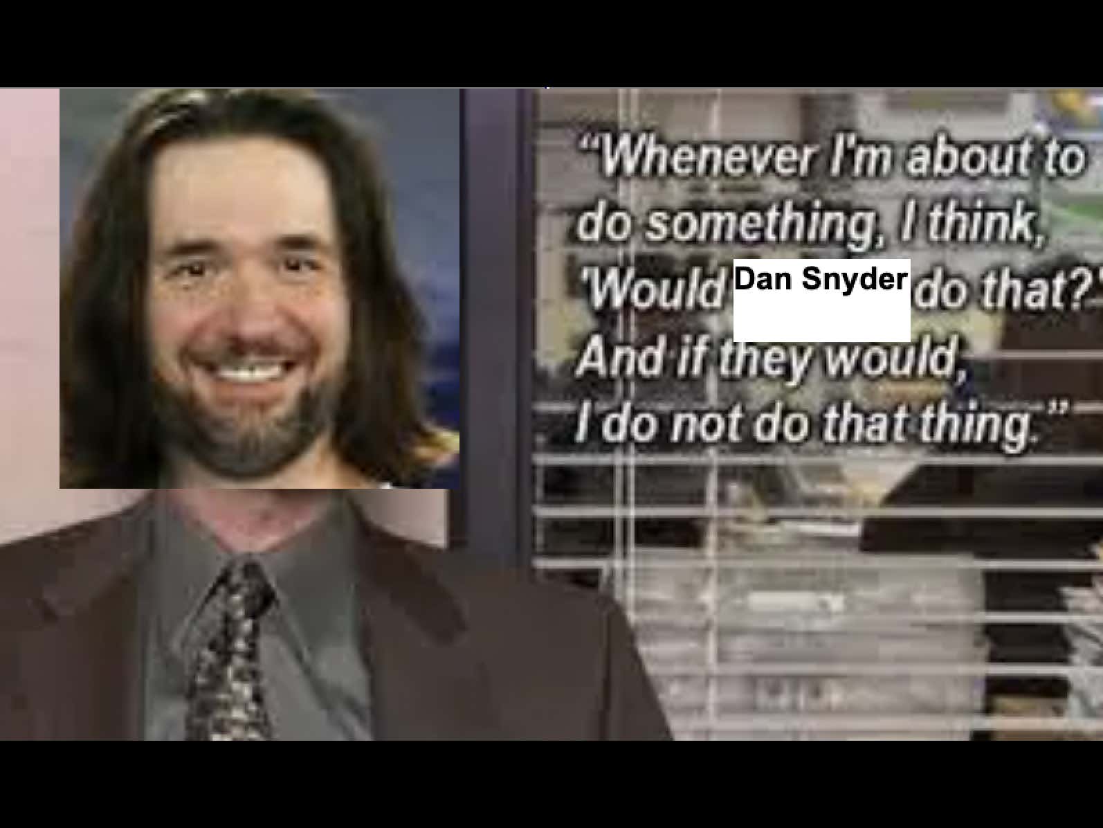 Alexis Ohanian Makes His Decisions By Thinking What Would Dan Snyder