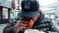 Lesser Men Wouldn't Review Burgers In A Literal Hail Storm