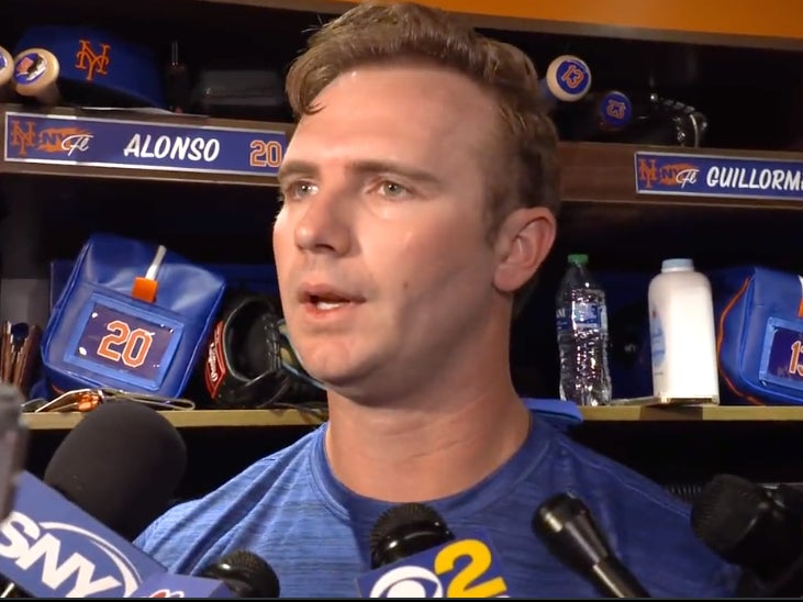 Pete Alonso Said He Got Into A Serious Car Accident Yesterday Where His Car Flipped THREE Times After Another Driver Ran A Red Light