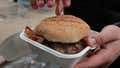 Doing A Burger Review At A New York City Bus Stop Is An Unbelievable Amount Of Suspense